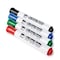 Charles Leonard Barrel Style Dry Erase Markers, Assorted, Chisel, 4 Per Pack, PK12 47814 - alternate 3